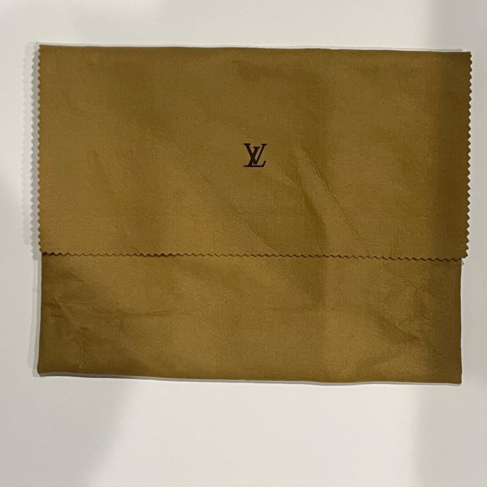 Authentic Louis Vuitton Flip Fold Dust Bag